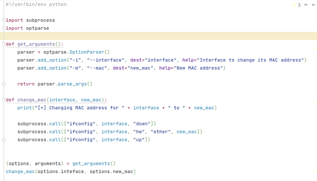 AttributeError: Values instance has no attribute 'interface' - Python ...